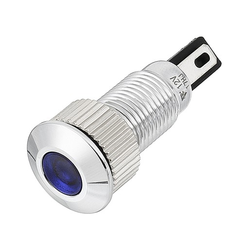 Led indicator light 12v blue - led,