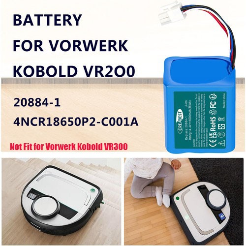 Batteria per vorwerk - 14,4, v