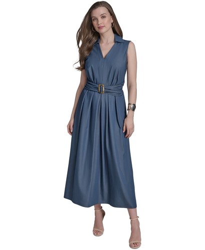 Abito halston blu senza - abito,