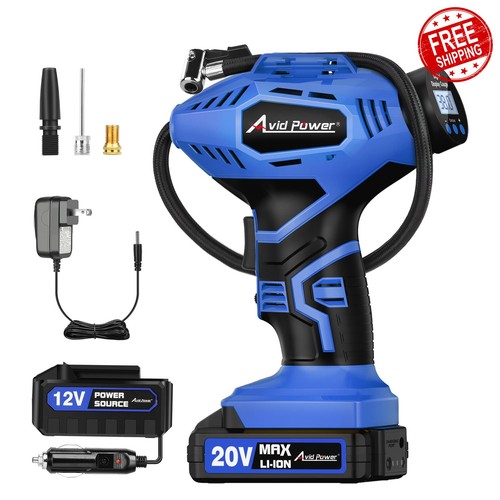 Avid power 20v gonfiatore blu - avid,
