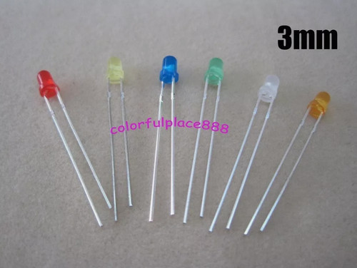 Diodi led tondi - , 3mm