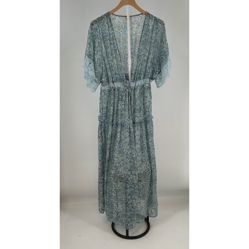 Maxi cardigan kimono - c&v, blu