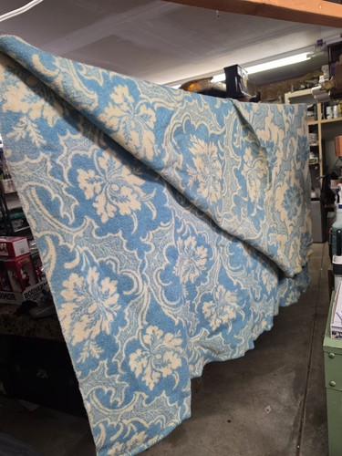 Copriletto blu panna - v,