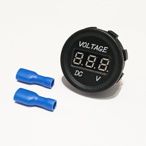 Voltmetro 12v per