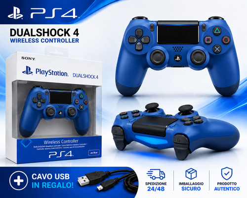 Sony ps4 dualshock - sony, blue